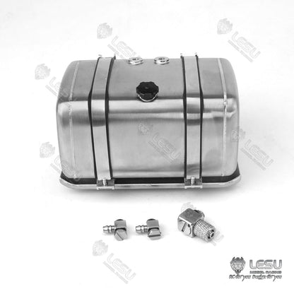 TOUCAN RC HOBBY LESU Metal Oil Tank Fuel Tank 70/80/90/100MM on 1/14 Scale Radio Control TAMIIYA Dumper Tractor Truck Outdoor Trailer for