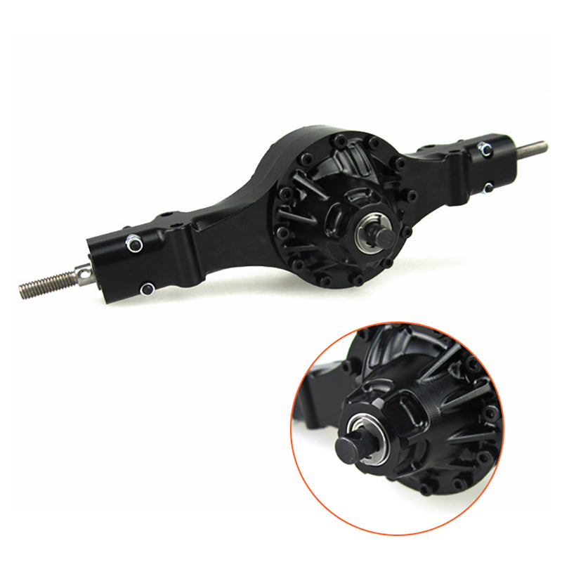 TOUCAN RC HOBBY US Stock LESU Metal Rear Differential Axles Spare Part for DIY 1/14 RC Tractor Dumper Remote Control Truck Electric Cars Simulation Model