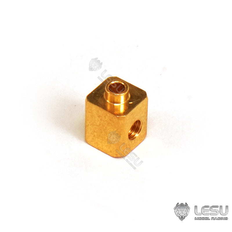 TOUCAN RC HOBBY LESU Metal Welding Nozzle for Connecting 1/14 Scale Hydraulic RC Truck Loader Excavator Dumper DIY Replacement Parts Model Car