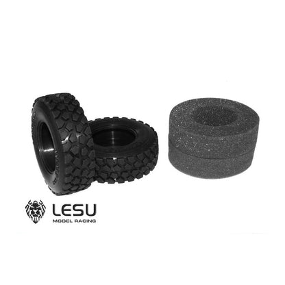 TOUCAN RC HOBBY LESU Front Unpowered/ Powered Wheel Hub for 1/14 DIY RC Tractor Truck Trailer Radio Controlled Dumper Hobby Model Axle Hex Brake