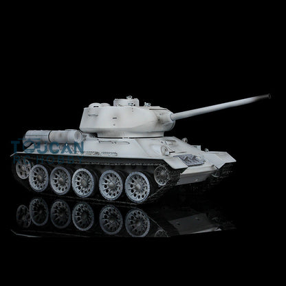 TOUCAN RC HOBBY Heng Long 7.0 1/16 Scale Soviet T34-85 RTR Barrel Recoil RC Tank 3909 360Degrees Turret Metal Wheels Tracks BB Shooting Unit IR