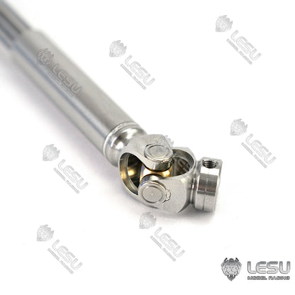 TOUCAN RC HOBBY LESU Metal Stainless Steel Drive Shaft 26-116MM 5MM for 1/14 RC Tractor Truck DIY TAMIIYA Dumper Car Replacement Part Model