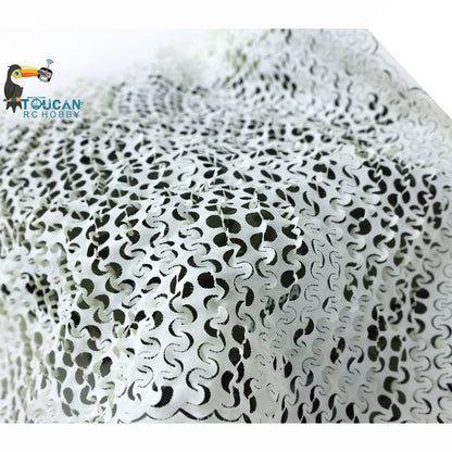 TOUCAN RC HOBBY Heng Long Camouflage Net Spare Part Suitable for 1/16 RC Tank Tiger I Challenger II RTR Walker Bulldog Jadpanther Military Model