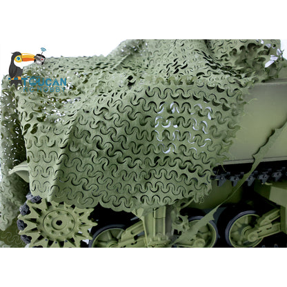 TOUCAN RC HOBBY Heng Long Camouflage Net Spare Part Suitable for 1/16 RC Tank Tiger I Challenger II RTR Walker Bulldog Jadpanther Military Model