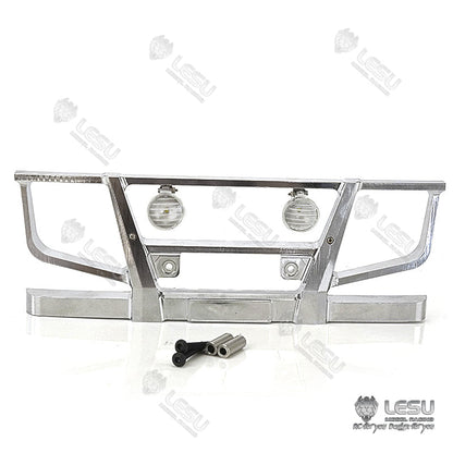 TOUCAN RC HOBBY LESU RC Model Parts Metal Front Bumper for 1:14 Scale TAMIIYA RC Tractor Truck Radio Control Vehicles