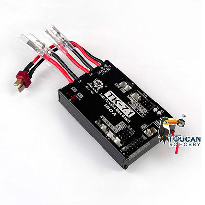TOUCAN RC HOBBY Heng Long 1:16 RC-Panzer TK-7.1 7.1 Multifunktions-Hauptplatine mit Leopard 2A6, M1A2, Tiger 1 oder T90 Sound und 7.1 Funksender