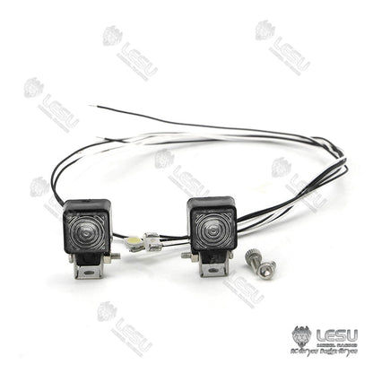 TOUCAN RC HOBBY LESU Projecteur LED échelle 1/14, pièce améliorée pour cabine arrière de camion tracteur RC, véhicule radiocommandé à monter soi-même, versions optionnelles