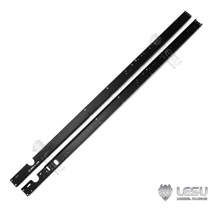 TOUCAN RC HOBBY Metal Spare Part Air Suspension Chassis Rail Set for LESU 1/14 Radio Controlled Tractor Truck RC Dumper Car 6*6 6*4 Spare Parts DIY