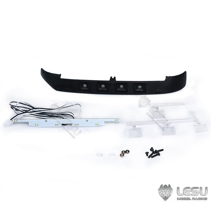 TOUCAN RC HOBBY LESU Running Light Visor Lamp Taillight Cover for 1:14 DIY 1851 3363 RC Tractor Truck Models