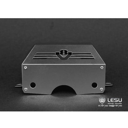 TOUCAN RC HOBBY LESU Metal Gearbox Engine Cover for 1/14 RC Tractor Radio Control Truck Car Spare Part DIY Accessories Decorations