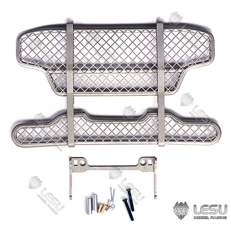 TOUCAN RC HOBBY LESU RC Model Parts Metal Front Bumper for 1:14 Scale TAMIIYA RC Tractor Truck Radio Control Vehicles