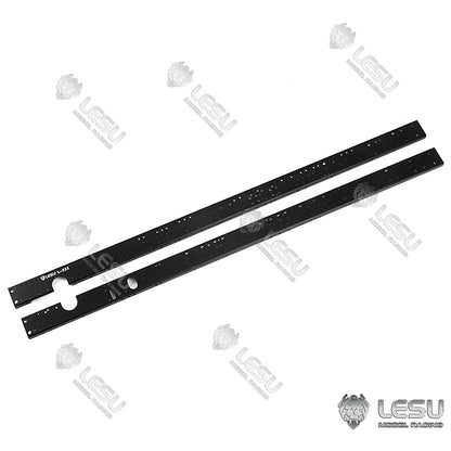 TOUCAN RC HOBBY Metal Spare Part Air Suspension Chassis Rail Set for LESU 1/14 Radio Controlled Tractor Truck RC Dumper Car 6*6 6*4 Spare Parts DIY