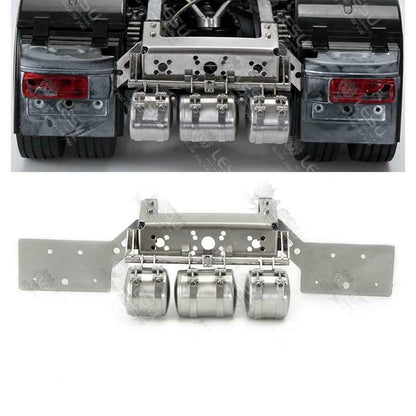 TOUCAN RC HOBBY 1/14 LESU Metal Protective Cover Pedal Set Toolbox Guardboard Taillight Air Tank for Tractor Truck Dumper RC TAMIYE Model