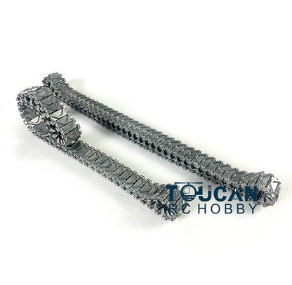 TOUCAN RC HOBBY Heng Long 1:16 Scale USA M4A3 Sherman RC Tank 3898 Metal Tracks Idler Road Wheels Sprockets Remote Control Model Parts