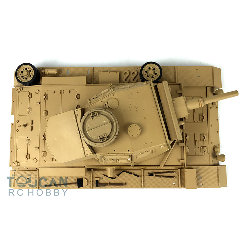 TOUCAN RC HOBBY Heng Long 1/16 German Panzer III H RC Tank 3849 Chassis Track Decal Idler Road Wheel Sprocket Rear Plate Turret Upper Hull Parts
