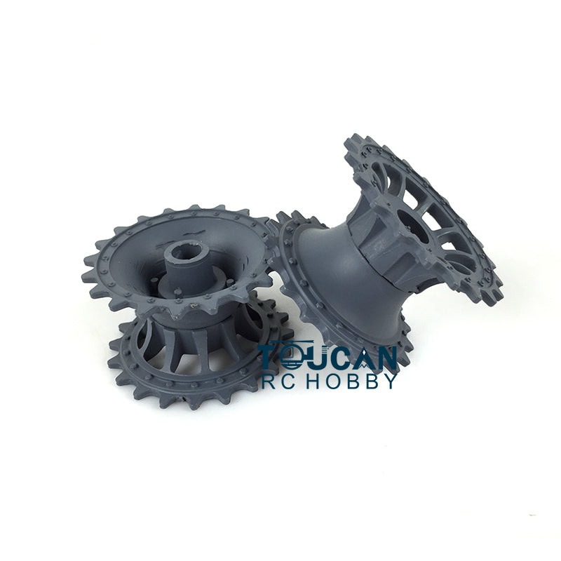 TOUCAN RC HOBBY Heng Long 1/16 Scale German Tiger I RC Tank 3818 Sticker Plastic Mudguard Parts Bag Idler Sprocket Track Road Wheel Rear Panel