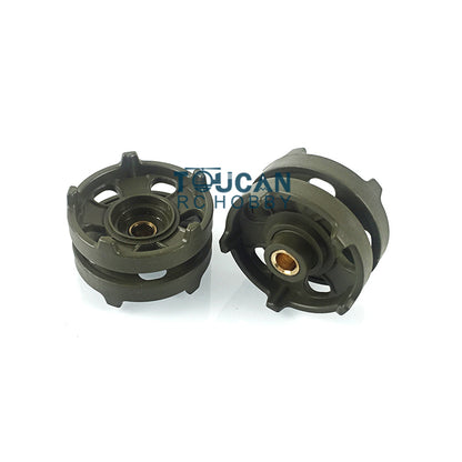 TOUCAN RC HOBBY Heng Long 1/16 Scale Idler Sproket Road Wheels Red Eye Decoration Plastic Parts Bag for Russian T72 Remote Control RC Tank 3939 Parts