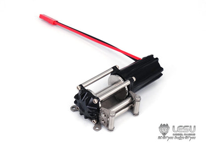 TOUCAN RC HOBBY LESU Metal Electric Decorative Capstan Winch Winch Bracket Coupler for Remote Control Foxy Crane Rock Crawler Lorry Tractor Truck