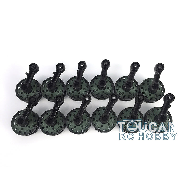 TOUCAN RC HOBBY Heng Long Plastic Road Wheels Idlers Sprockets Tracks Turret BB Unit Decoration Parts Bag Decal for 1/16 Soviet KV-1 RC Tank 3878