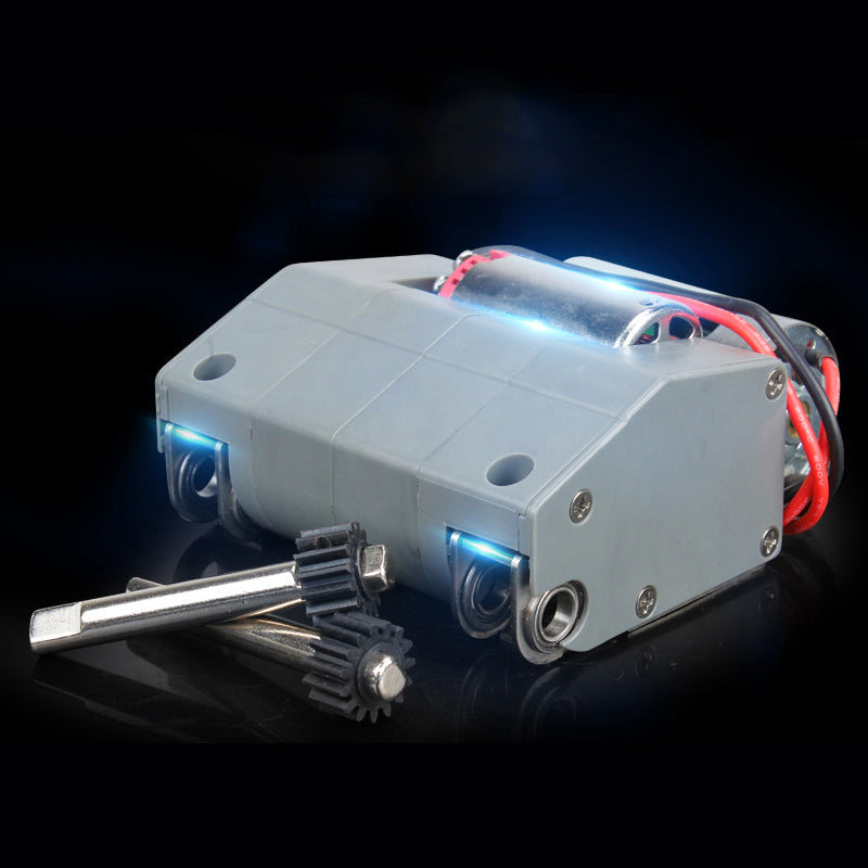 TOUCAN RC HOBBY 1/16 Heng Long H60/65MM L49MM Plastic Gearbox 1/39 or 1/48 Gear Ratio Suitable for 6.0S 6.1S 7.0 7.1 Main Board RC Tank