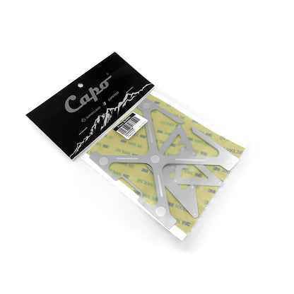 TOUCAN RC HOBBY CAPO Metal Front Air Grille Hood Rib Tire Engine Decorative Parts Wheel Hub for 1/6 SIXER1 RC Crawler Car