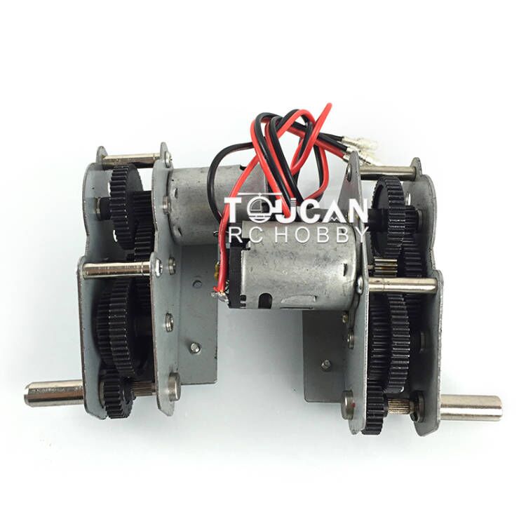 TOUCAN RC HOBBY Boîte de vitesses motrice en acier 6.0 7.0 pour char RC, ML49mm, pour modèle de char RC Heng Long 3818 3819 3849 3858 3859 3868 à l'échelle 1:16, stock US