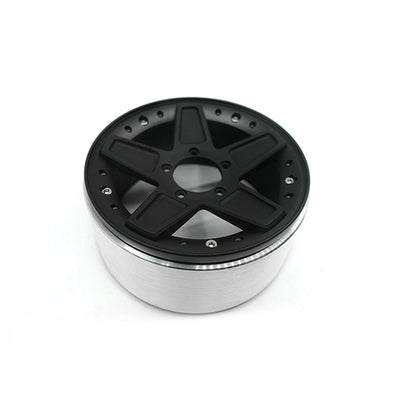TOUCAN RC HOBBY CAPO Metal Front Air Grille Hood Rib Tire Engine Decorative Parts Wheel Hub for 1/6 SIXER1 RC Crawler Car