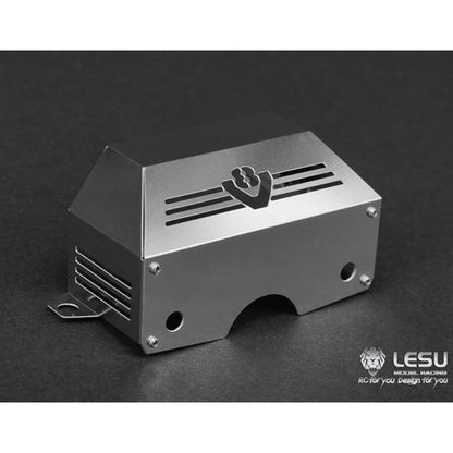 TOUCAN RC HOBBY LESU Metal Gearbox Engine Cover for 1/14 RC Tractor Radio Control Truck Car Spare Part DIY Accessories Decorations