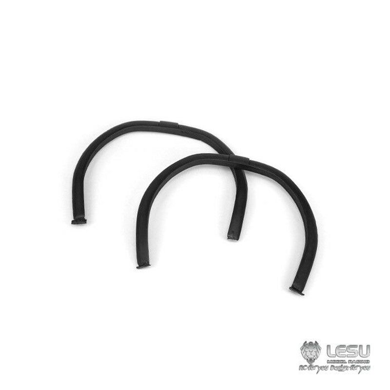 TOUCAN RC HOBBY LESU Car Wheel Trims ABS Rearview Mirror Front LED Light for DIY 1/14 TAMIIYA RC Tractor Truck R620 R470 Radio Control Models