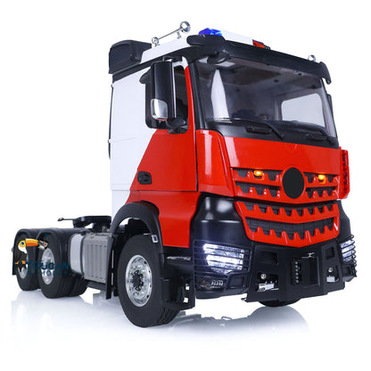 TOUCAN RC HOBBY LESU 1/14 RC Tractor Truck 6x6 1851 Electric Lorry Trucks Metal Chassis Differential Lock Axles Model