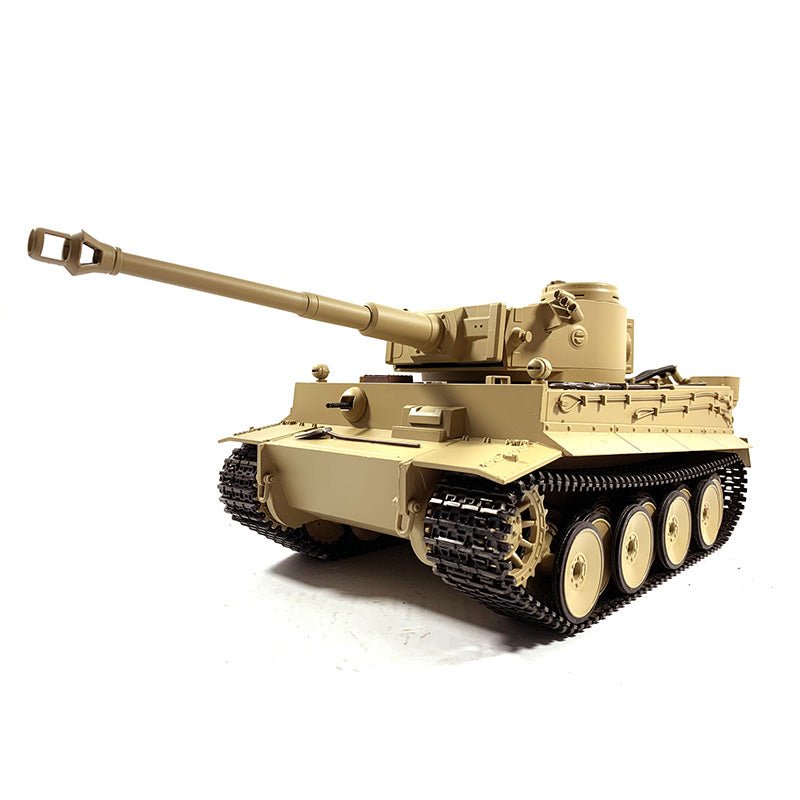 TOUCAN RC HOBBY Mato 100% Metal 1/16 German Tiger I BB Shooting KIT Radio Controlled Tank 1220 W/ Dirving Idler Wheels Shooting Unit Barrel Tracks