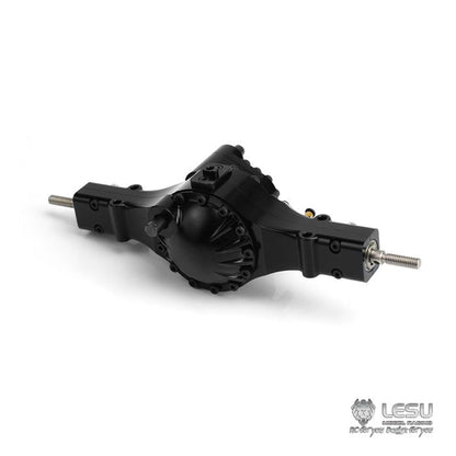 TOUCAN RC HOBBY LESU Metal Front Rear Axles Differential Lock Suspension Set Linkage Rod for DIY 1/14 Tamiiya Remote Control Truck Tractor Dumper