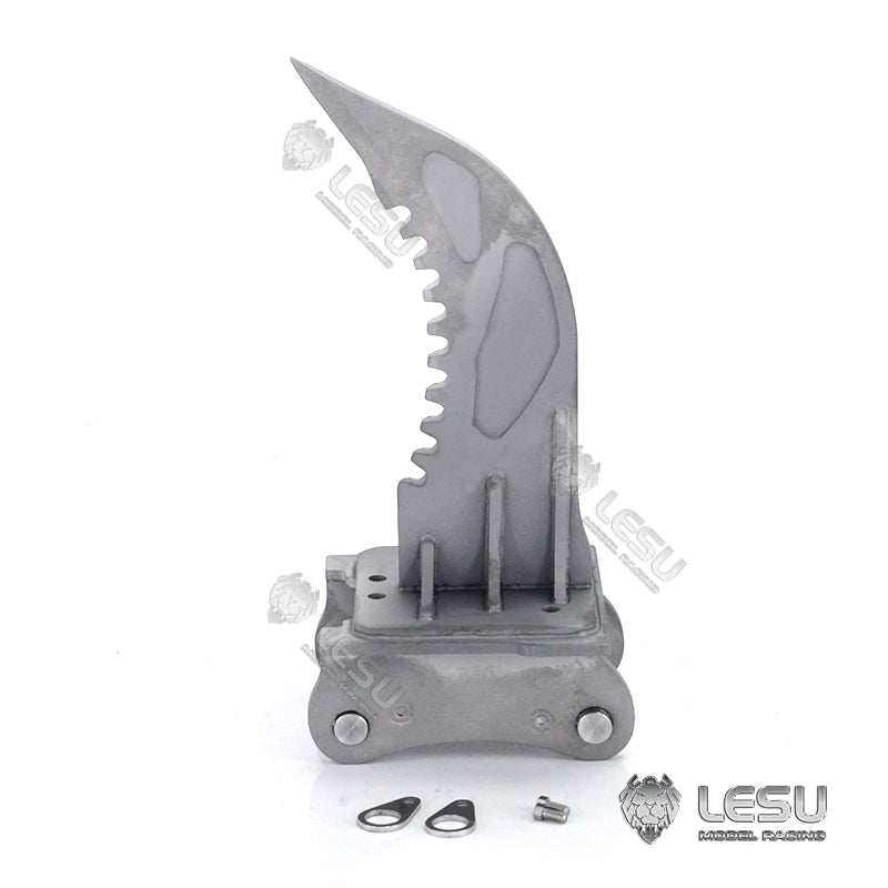 TOUCAN RC HOBBY LESU 1/14 Metal Ripper Digging Tool Bucket Trailer Crusher Grapple for PC360 Aoue ET30H ET26L RC Hydraulic Excavator Model