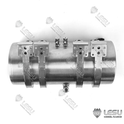 TOUCAN RC HOBBY LESU 1:14 50/85/90/95/130MM Metal Hydraulic Oil Tank for Scale TAMIIYA RC Tractor Truck Dumper Remote Control Model