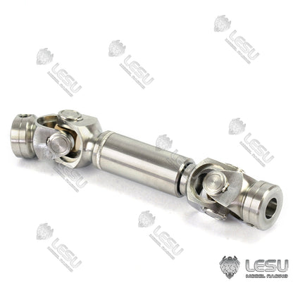 TOUCAN RC HOBBY LESU Metal Stainless Steel Drive Shaft 26-116MM 5MM for 1/14 RC Tractor Truck DIY TAMIIYA Dumper Car Replacement Part Model