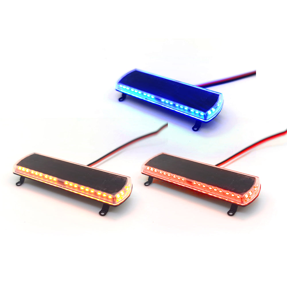 TOUCAN RC HOBBY Degree Scale Hobby Spare Part Warning Rotating Light Flashing Lamp for Tamiiya LESU 1/14 RC Truck Tractor Dump Tipper Car