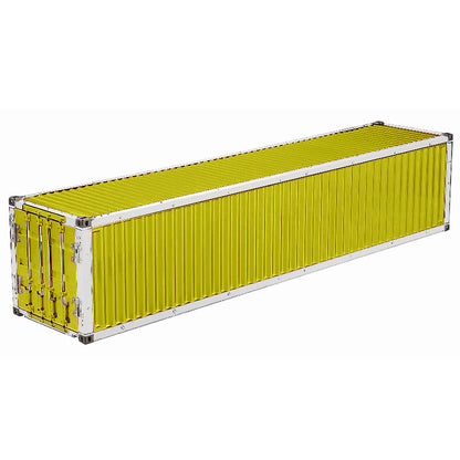 TOUCAN RC HOBBY HHRC 3Axles Metal Chassis 40ft 874*182*193mm Painted Container for Radio Controlled 1/14 TAMIlYA Truck Trailer DIY Cars Model