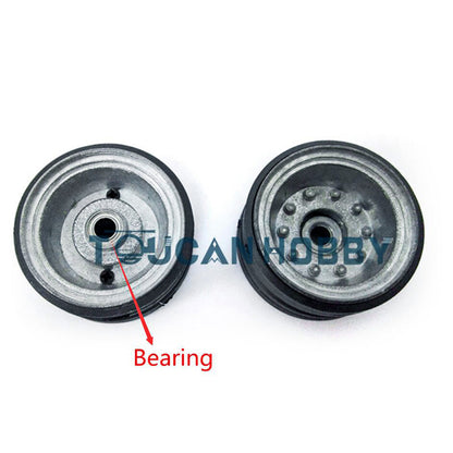 TOUCAN RC HOBBY Heng Long 1/16 Scale M26 Pershing RC Tank 3838 Metal Tracks Sprockets Idler Road Wheels Recoil Barrel BB Unit Shockable Suspension Bars