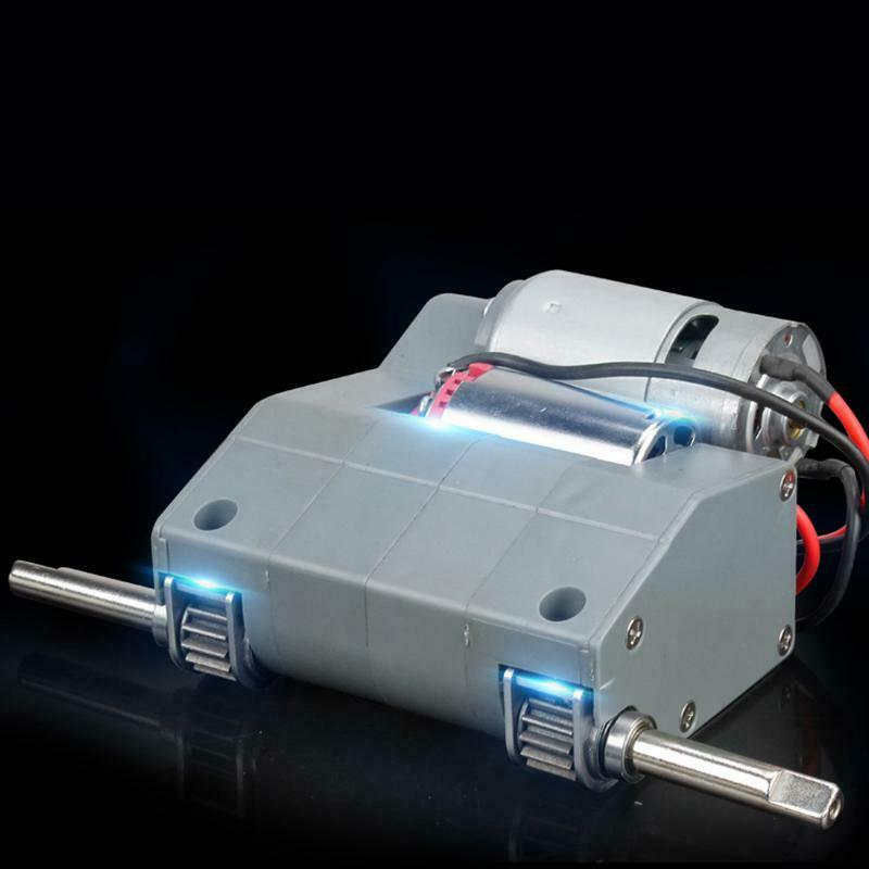 TOUCAN RC HOBBY 1/16 Heng Long H60/65MM L49MM Plastic Gearbox 1/39 or 1/48 Gear Ratio Suitable for 6.0S 6.1S 7.0 7.1 Main Board RC Tank