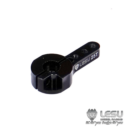 TOUCAN RC HOBBY LESU 1/14 RC Truck 28MM M2 34.5MM M3 Metal Steering Gear Servo Arm for Futaba Ace TowerPro MG Series DIY TAMIIYA Dumper Excavator
