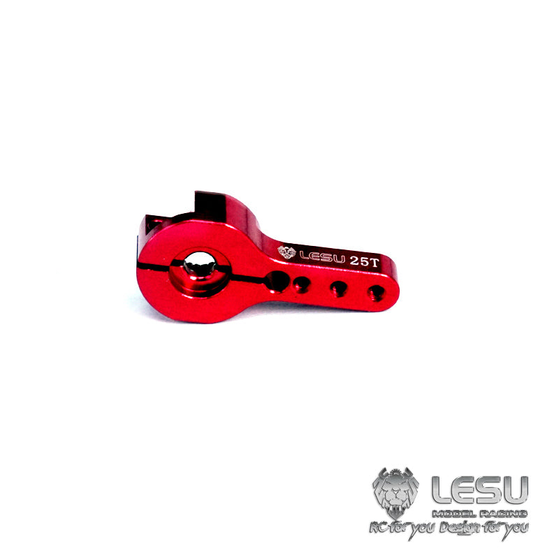 TOUCAN RC HOBBY LESU 1/14 RC Truck 28MM M2 34.5MM M3 Metal Steering Gear Servo Arm for Futaba Ace TowerPro MG Series DIY TAMIIYA Dumper Excavator