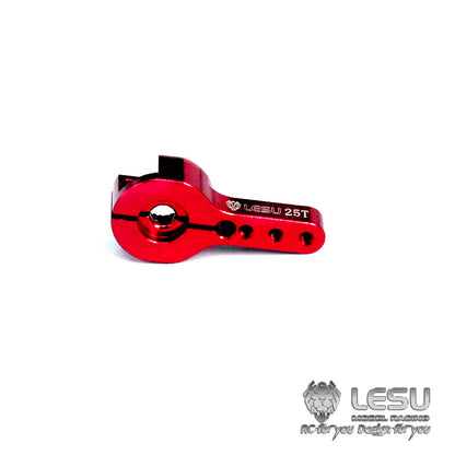 TOUCAN RC HOBBY LESU 1/14 RC Truck 28MM M2 34.5MM M3 Metal Steering Gear Servo Arm for Futaba Ace TowerPro MG Series DIY TAMIIYA Dumper Excavator