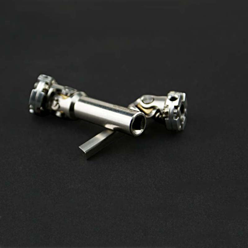 TOUCAN RC HOBBY LESU Metal CVD Flange Drive Shaft 41-44 44-51 46-53 49-56 51-63 53-66 54-69 66-86 69-99MM for 1/14 Tractor Dump Truck DIY TAMIIYA