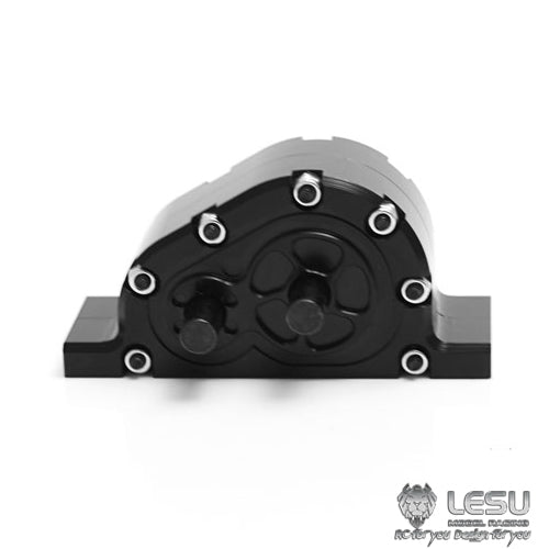 TOUCAN RC HOBBY LESU Metal Transfer Case for Radio Control 1/14 Scale Tractor Dumper Truck Tipper DIY Model Lorry Construction Vehicles Spare Parts