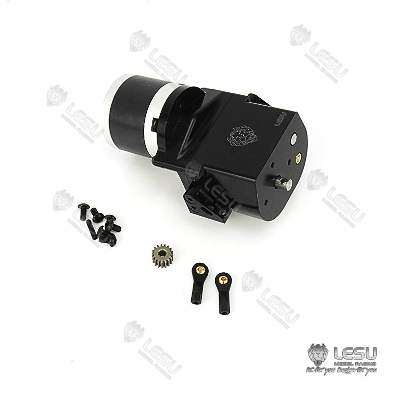 TOUCAN RC HOBBY LESU Gearbox Transmission 2Speed Motor 1/14 1/5 Planetary Reduction for 1/14 RC Tractor Truck Dumper Remote Controlled Lorry Car Hobby Model