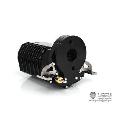 TOUCAN RC HOBBY LESU 3Speed Speed High Torque Gear Box Transmission for 1/14 RC TAMIIYA Tractor Truck Dumper Remote Control Car Model