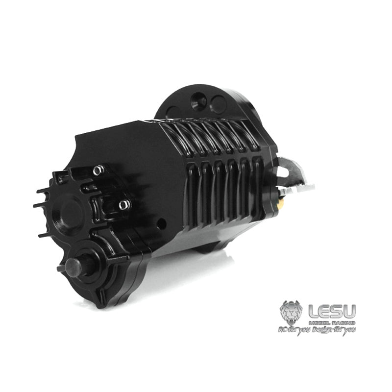 TOUCAN RC HOBBY LESU 3Speed Speed High Torque Gear Box Transmission for 1/14 RC TAMIIYA Tractor Truck Dumper Remote Control Car Model