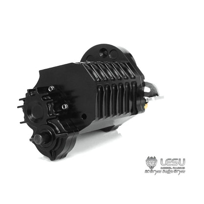 TOUCAN RC HOBBY LESU 3Speed Speed High Torque Gear Box Transmission for 1/14 RC TAMIIYA Tractor Truck Dumper Remote Control Car Model