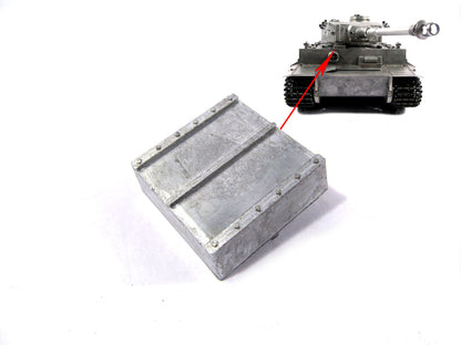 TOUCAN RC HOBBY 1:16 Mato Metal Turret Sprocket Machine Gun LED Tool Box Mainboard Clark TK22 Spare Part German Tiger RTR Radio Control Tank Model