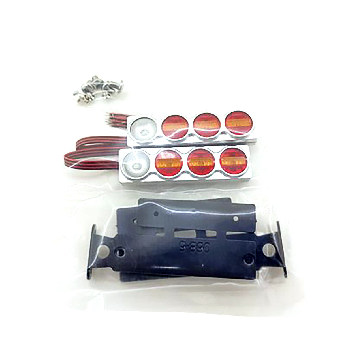TOUCAN RC HOBBY Tail Lamp Taillight Three Colors Degree Scale Model Rear Light for RC 1/14 Tractor R620 1851 3363 56352